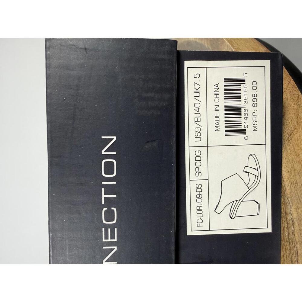 French Connection Women's Lori Sandals In Snakeskin Print Size 9 NWB - Picture 6 of 13